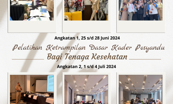 Pelatihan Ketrampilan Dasar Kader Posyandu Bagi Tenaga Kesehatan